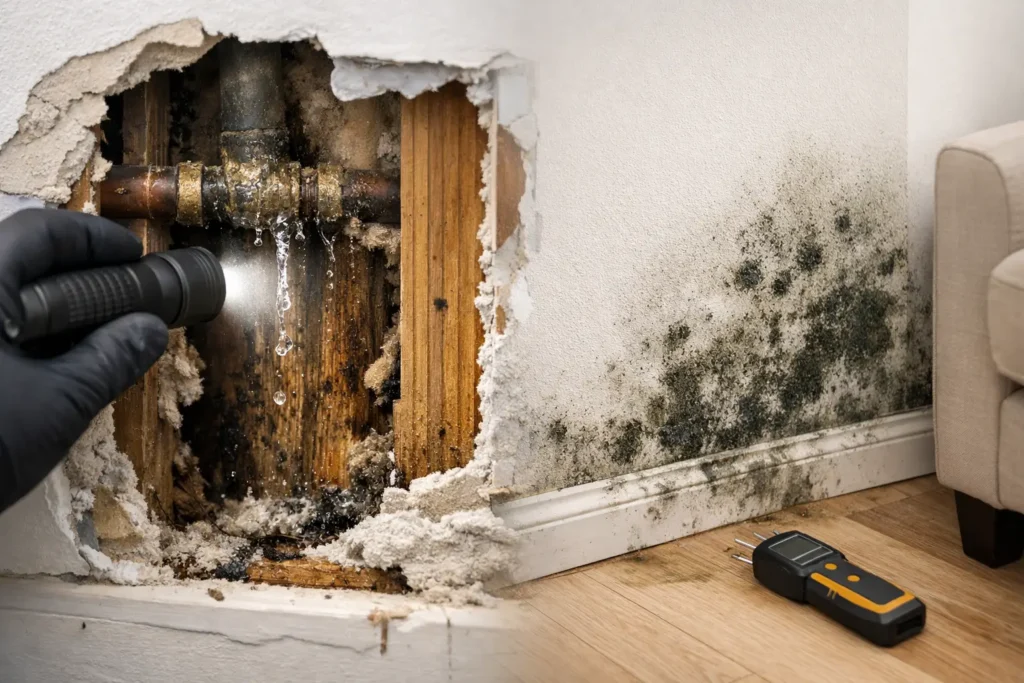 Can Hidden Leaks Cause Mould in Your Home?