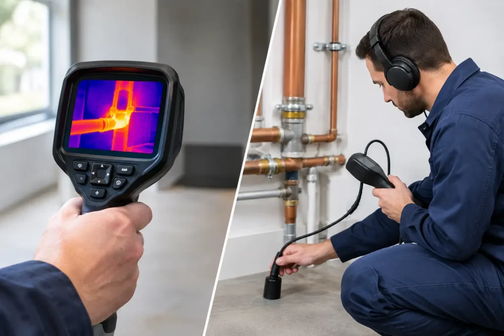 Thermal Imaging Versus Leak Tracing Explained